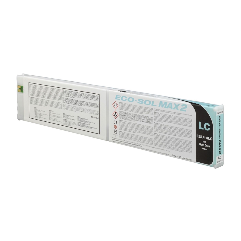 CART. ECOSOL MAX-2 CYAN CLAIR 440 ml