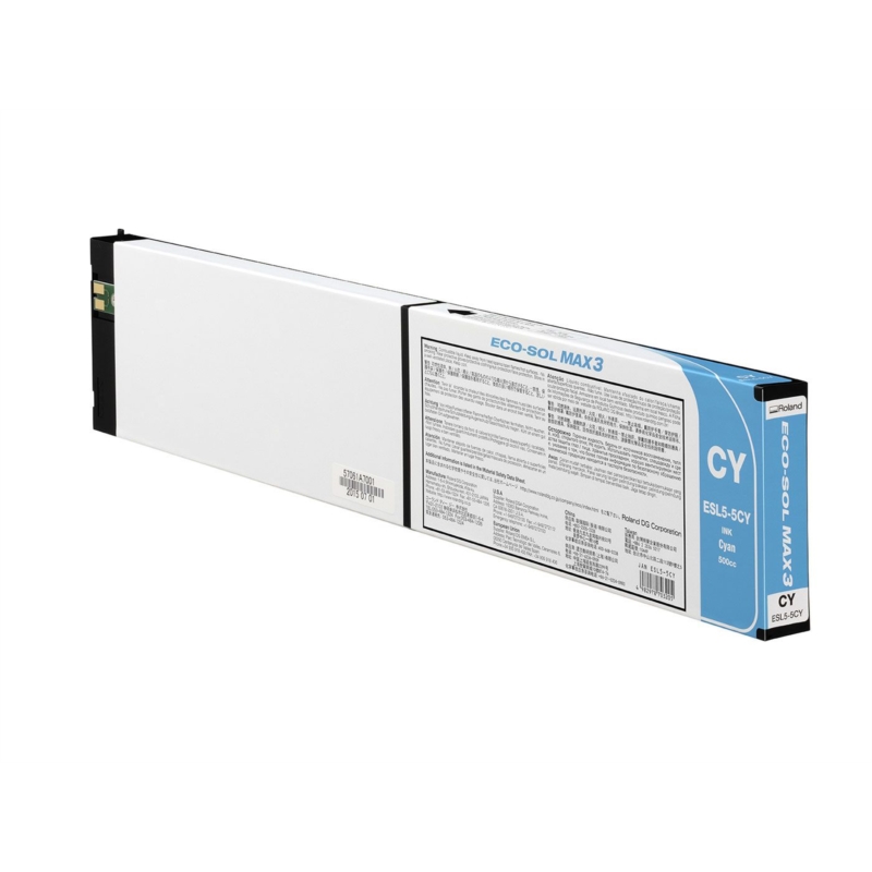 CART. ECOSOL MAX-3 CYAN 500 ml