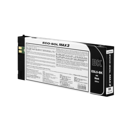 CART. ECOSOL MAX-3 NOIR 220 ml