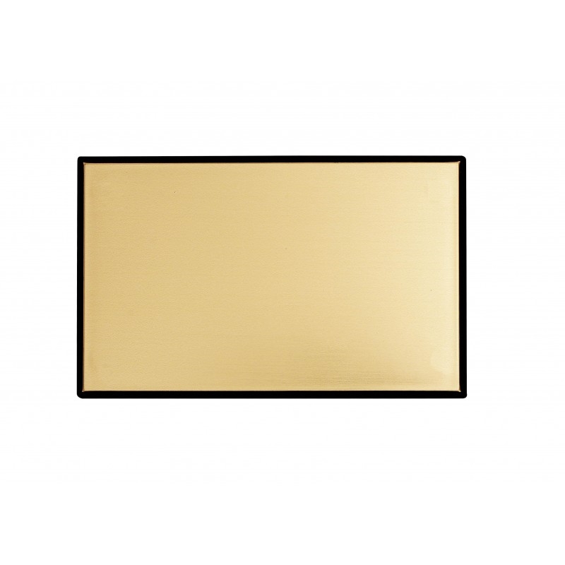 Plaque Chanfrein Noir (carton de 100)